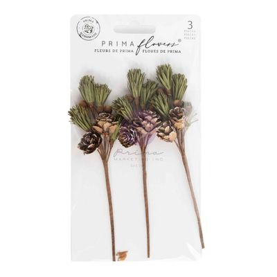 Prima Marketing - Paper Flowers - Twinkle &amp; Treats - Pine Sprigs