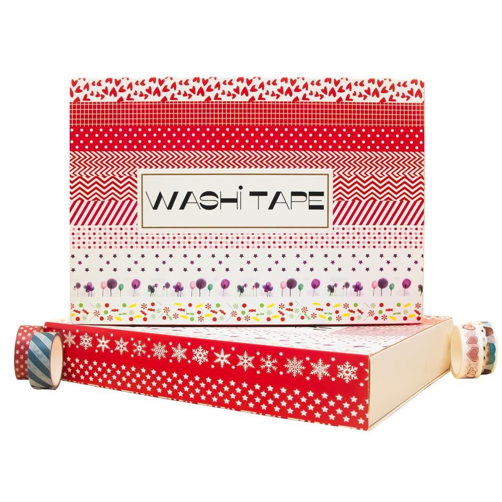 Ieebee Tapes - Washi tape Packs - Happy Carnival - 60 Rolls
