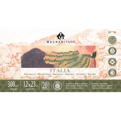 Magnani - Italia (Cold Press) - 12x23cm - 20 Sheets