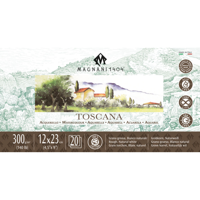 Magnani - Toscana (Rough) - 12x23cm - 20 Sheets