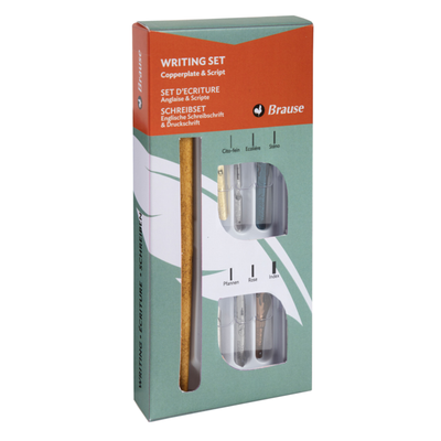 Brause - Nib Holder and 6 Nib Writing Boxed Set