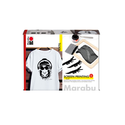 Marabu - Textile Screen Print + Teatowel Kit
