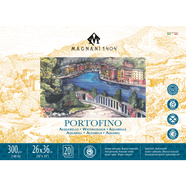 Magnani - Portofino (Hot Press) - 26 x 36cm - 20 Sheets
