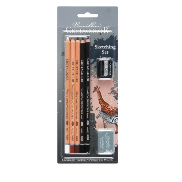 Cretacolor - Sketching Theme - 7 Piece Set