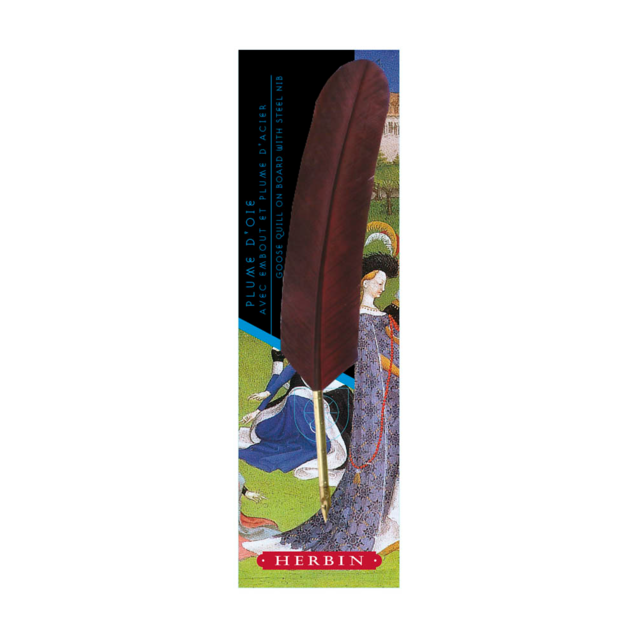 Herbin - Goose Quill - Burgundy