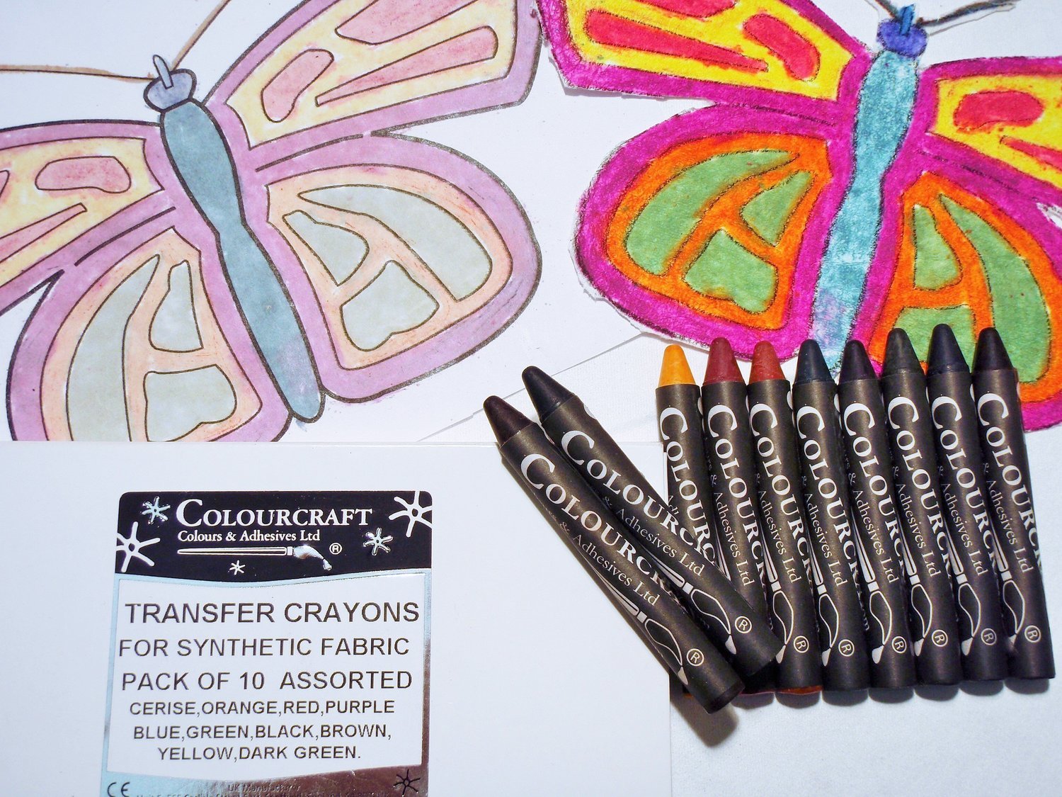 Transfer Crayons - Set of 10