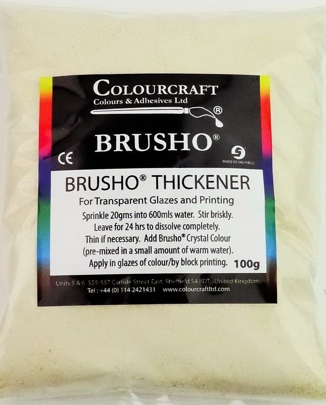 Brusho Thickener