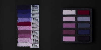 Art Spectrum Extra Soft Square Pastels - Violets - Set of 10