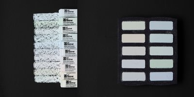 Art Spectrum Extra Soft Square Pastels - Highlights - Set of 10