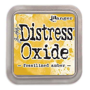 Distress Oxide Ink Pad - Fossilized Amber - Tim Holtz 