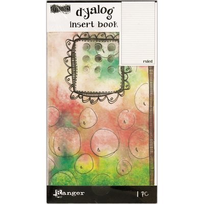 Dyan Reaveley&#39;s Dylusions Dyalog Insert Book - Ruled