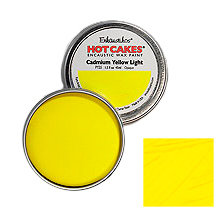 Enkaustikos Hot Cakes - Cadmium Yellow Light 1.5oz - Encaustic Wax Paint