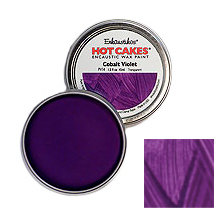 Enkaustikos Hot Cakes - Cobalt Violet 1.5oz - Encaustic Wax Paint