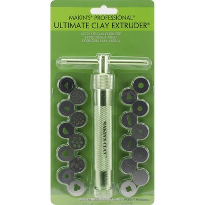 Makin&#39;s Clay Professional - Ultimate Clay Extruder works with Sculpey Polymer Clay