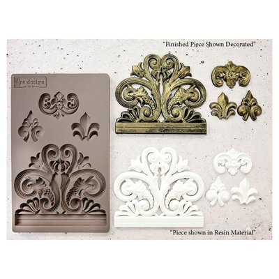 Prima Marketing - Re-design Decor Mould - 5&quot;x8&quot; - Bridgeport Irongate 