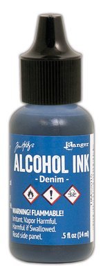 Tim Holtz Alcohol Ink - Denim