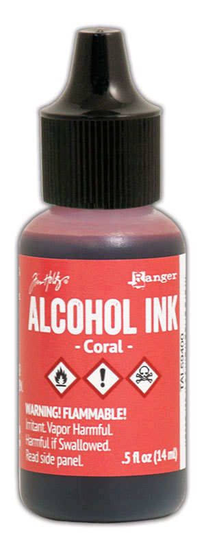 Tim Holtz Alcohol Ink - Coral
