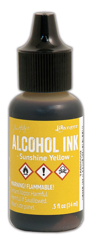 Tim Holtz Alcohol Ink - Sunshine Yellow