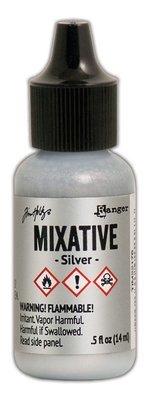 Tim Holtz Alcohol Ink - Silver Mixative