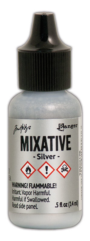 Tim Holtz Alcohol Ink - Silver Mixative