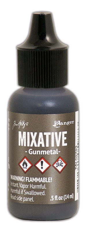 Tim Holtz Alcohol Ink - Gunmetal Mixative