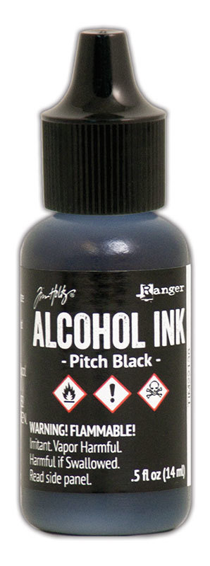 Tim Holtz Alcohol Ink - Pitch Black