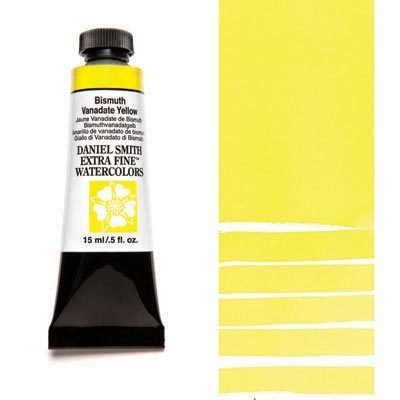 DANIEL SMITH - Bismuth Vanadate Yellow S2 15ml Tube - Extra Fine Watercolour