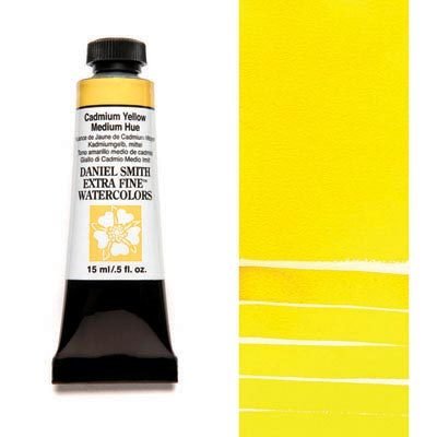 DANIEL SMITH - Cadmium Yellow Medium Hue 15ml Tube – Extra Fine Watercolour