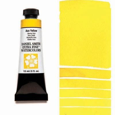 DANIEL SMITH - Azo Yellow 15ml Tube - Extra Fine Watercolour