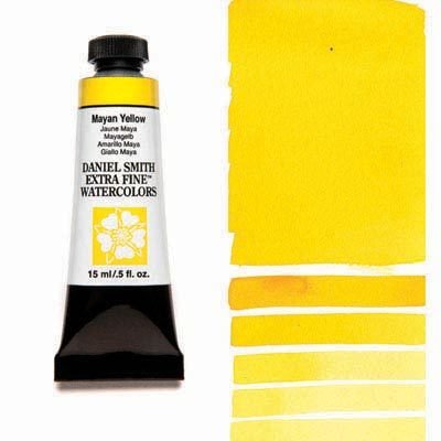 DANIEL SMITH - Mayan Yellow 15ml Tube - Extra Fine Watercolour