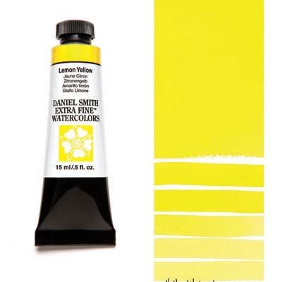 DANIEL SMITH - Lemon Yellow S1 15ml Tube - Extra Fine Watercolour