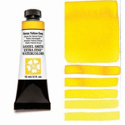 DANIEL SMITH - Hansa Yellow Deep 15ml Tube - Extra Fine Watercolour