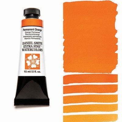 DANIEL SMITH - Permanent Orange 15ml Tube - Extra Fine Watercolour