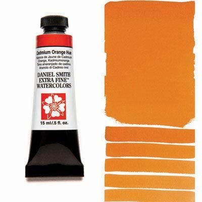 DANIEL SMITH - Cadmium Orange Hue 15ml Tube - Extra Fine Watercolour