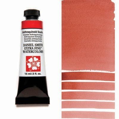 DANIEL SMITH - Anthraquinoid Scarlet 15ml Tube - Extra Fine Watercolour