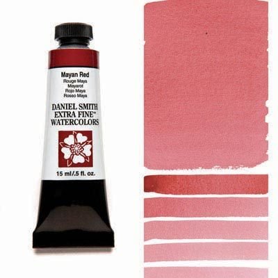DANIEL SMITH - Mayan Red 15ml Tube - Extra Fine Watercolour