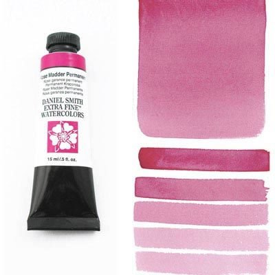 DANIEL SMITH - Rose Madder Permanent 15ml Tube - Extra Fine Watercolour