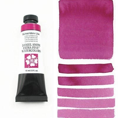 DANIEL SMITH - Quinacridone Lilac 15ml Tube - Extra Fine Watercolour