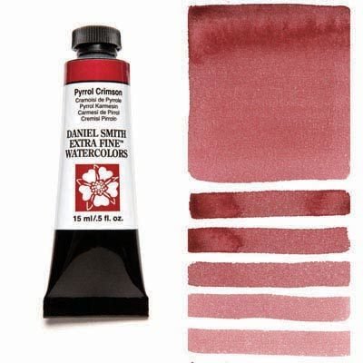 DANIEL SMITH - Pyrrol Crimson 15ml Tube - Extra Fine Watercolour