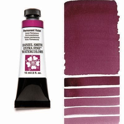 DANIEL SMITH - Permanent Violet 15ml Tube - Extra Fine Watercolour