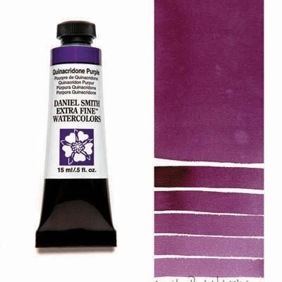 DANIEL SMITH - Quinacridone Purple 15ml Tube - Extra Fine Watercolour