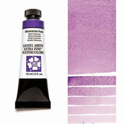 DANIEL SMITH - Ultramarine Violet 15ml Tube - Extra Fine Watercolour