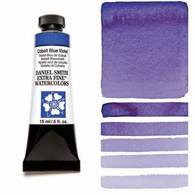 DANIEL SMITH - Cobalt Blue Violet 15ml Tube - Extra Fine Watercolour