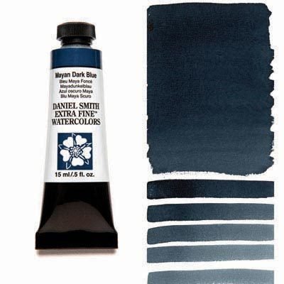 DANIEL SMITH - Mayan Dark Blue 15ml Tube - Extra Fine Watercolour