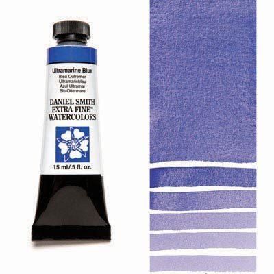 DANIEL SMITH - Ultramarine Blue 15ml Tube - Extra Fine Watercolour