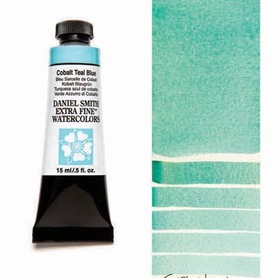 DANIEL SMITH - Cobalt Teal Blue 15ml Tube - Extra Fine Watercolour