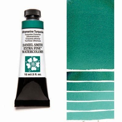 DANIEL SMITH - Ultramarine Turquoise 15ml Tube - Extra Fine Watercolour