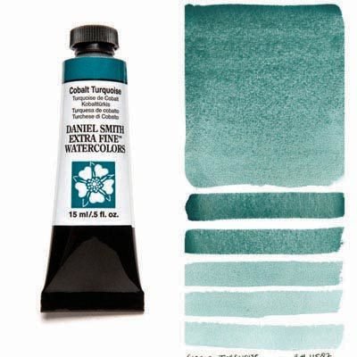 DANIEL SMITH - Cobalt Turquoise 15ml Tube - Extra Fine Watercolour