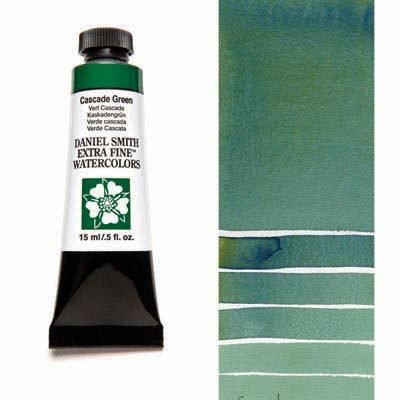 Cascade Green 15ml Tube – DANIEL SMITH Extra Fine Watercolour