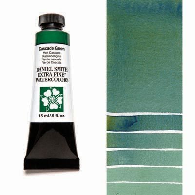 DANIEL SMITH - Cascade Green 15ml Tube - Extra Fine Watercolour